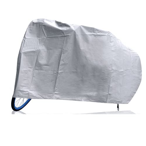 AUTOZOCO Funda para Bicicleta Impermeable a Prueba de Polvo Anti UV   Ligera   Funda para Interiores con Uso polivalente   Funda Ligera para Bicicleta   200 cm largo x 100 cm alto
