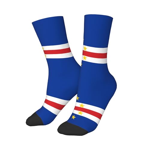 SEAEAGLE Flag of Cape Verde A Pair Junior Athletic Short Tube Socks Children Calf Tube Socks Short Stockings