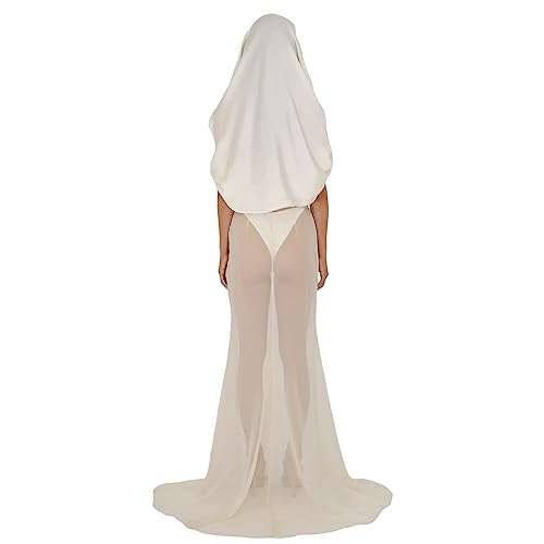 Womens See Throgh Dress Sexy Elegant Mesh Split Dresses Nightwear Beach Cover Up Holiday Holiday Sun Dress Photography4