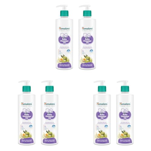 Image of Himalaya Baby Massage Oil 500ml x 2|All-round growth|Strong Bones & Muscles (Pack of 3)