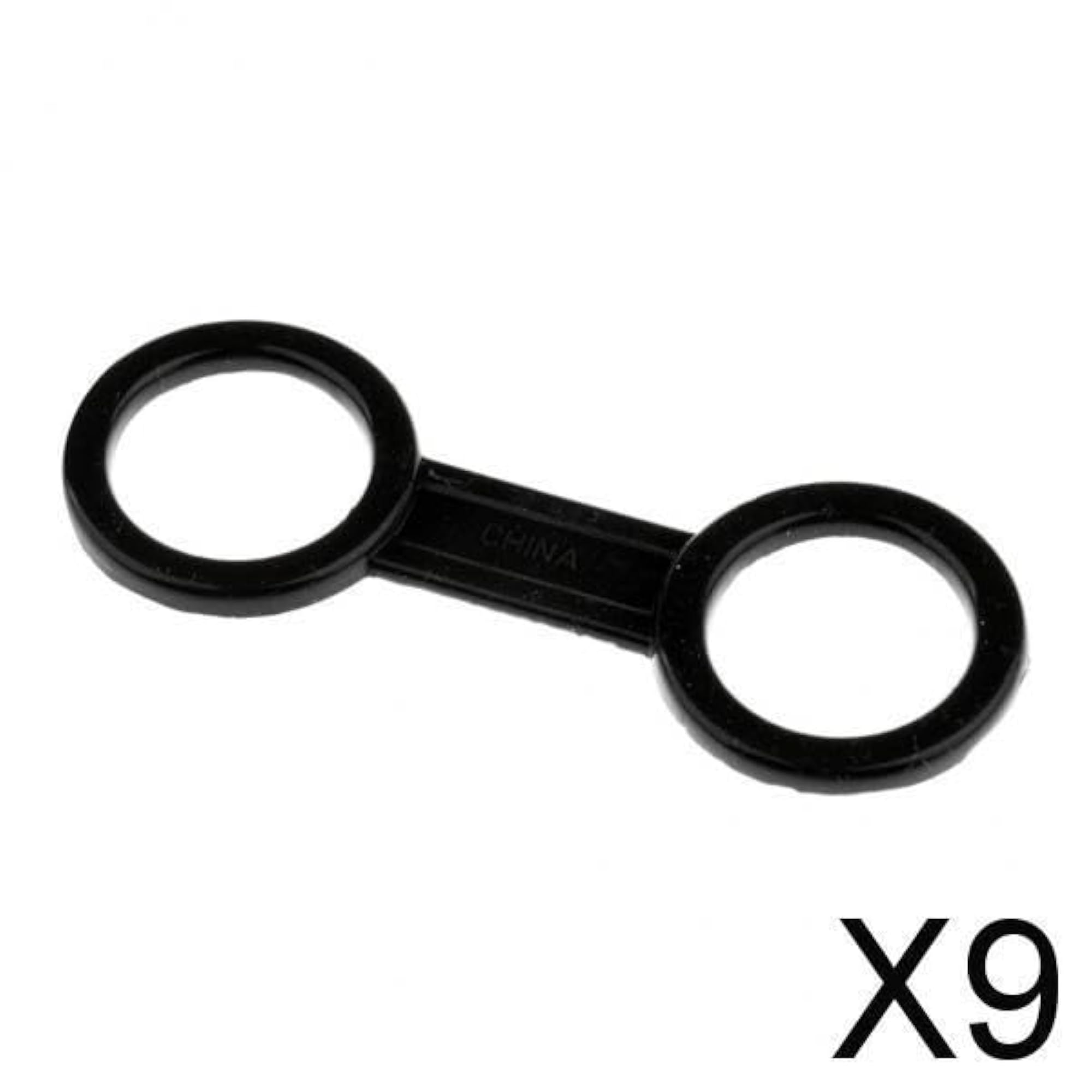 9x Scuba Diving Silicone Snorkel Mask Keeper Holder