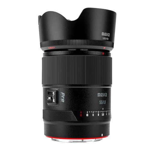 Image of Meike 55mm F1.8 Pro Full Frame AF STM Stepping Motor Lens High Resolution 8K Auto Focus Fixed Prime Portrait Lenses for Nikon Z Mount Mirrorless Cameras Z5 Z6 Z7 Z6II Z7II Z9 Z30 Z50 Z fc