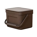 Fácil de voltear, simple y elegante, el cubo es suave y simple, con un diseño de cubierta para evitar la emisión de olores.