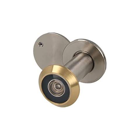 amig 24352 Peephole 3, Gold-Matt Chrome Cover
