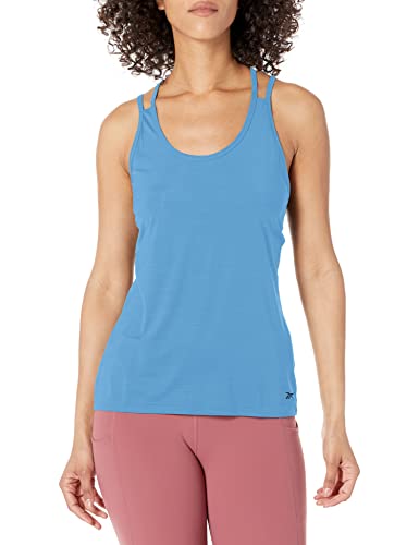 Débardeur Reebok pour femme ACTIVChill taille XL bleu essentiel vêtement de sport respirant