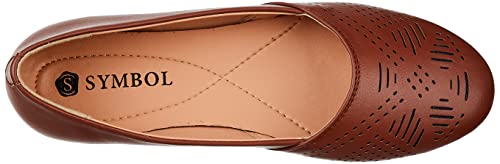 Image of Amazon Brand - Symbol Women Pull On Ballet Flat