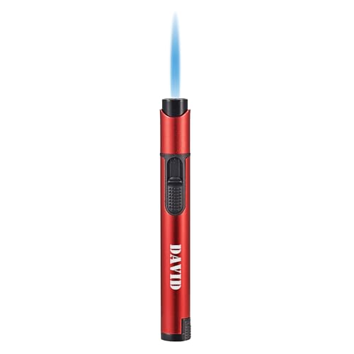 Encendedor Visol Stormy Torch Butano Recargable Rojo miniatura 1