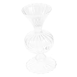 Vase en verre créatif : utilisation polyvalente, adapté au salon, au jardin, au balcon, décoration de , etc. vase créatif