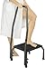 Bath Step Stool with Handle by Vive - Stainless Steel Bath Foot Step for Bariatrics, Seniors, Elderly & Handicap - Heavy Duty Portable Medical Stepping Stool w/ Metal Hand Rail