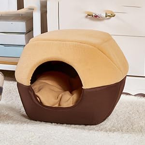 犬 猫 ベッド ドームハウス マット ペットベッド 屋内パオスタイル暖かいマット冬用 折りたたみ ペット マット 洗える 猫ハウス 犬ハウス 室内 冬 ふわふわ 暖か おしゃれ ドーム型 ペットハウス