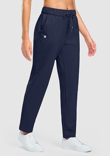 G Gradual Fleece Lined Pants Women 27.5"/29" Golf Pants 3 Pockets Water Resistant Warm Sweatpants for Cold Weather2