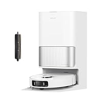 dreame L40 Ultra AE Saugroboter mit Wischfunktion, 19.000 Pa Saugkraft, viele Bürsten und EIN Flexibler Wischmopp, nassen und trockenen Schmutz,Das All-in-1-Dock entleert Staub – Ansicht 1