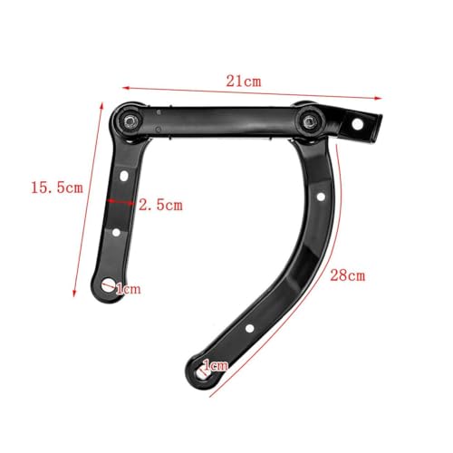 Brazo de limpiaparabrisas con rodamiento de alta precisión 61617185366 para ventanas de BMW E60 E63 2