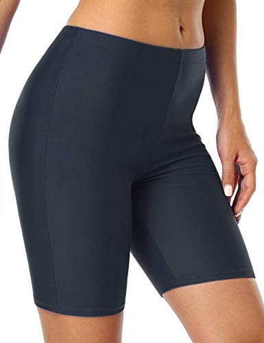 Firpearl Women Uv Sport Board Shorts Swimsuit Bottom Capris Us18 Gray #TOP2