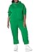 Amazon Essentials Womens Hoodies - Crop Pullover Sweatshirt (Available in Plus Size), Green, Medium