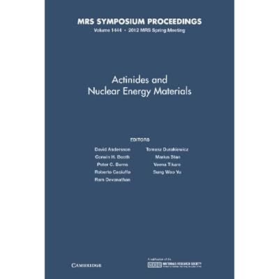Actinides and Nuclear Energy Materials