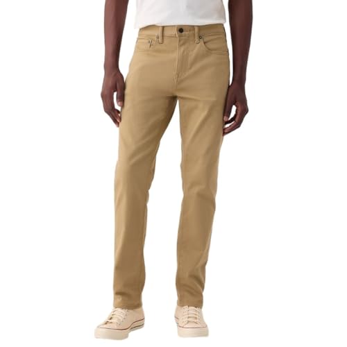 Image of Gap Men Slim Fit Mid Rise Heavily Washed Stretch Denim Jeans