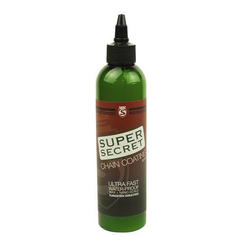 SILCA Super Secret Bike Chain Lube, 8 oz - Liquid Chain Wax to Clean, Smooth &...