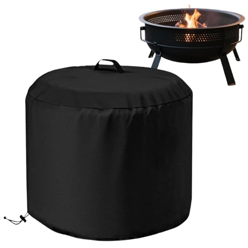 Housse pour feu de camp rond extérieur en tissu Oxford imperméable - 2