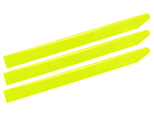 MICROHELI Plastic Triple Main Blade 155mm (for MH-18FX001T Series) (Yellow)