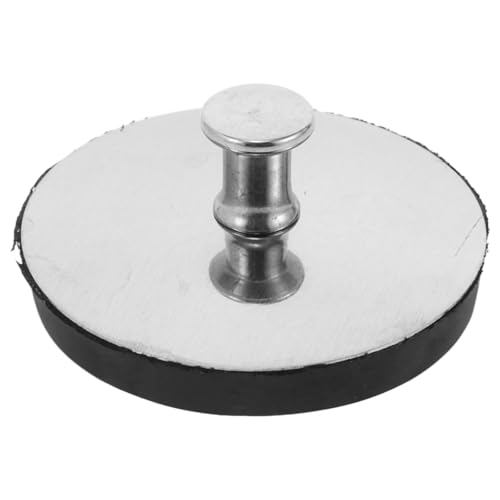 Hohopeti Tapón de Desagüe para Fregadero de Cocina Grande Acero Inoxidable Diseño Resistente y Fácil de Limpiar Tapa para Drenaje de Lavabo y Lavadero Uso en Cocina y Lavadero de