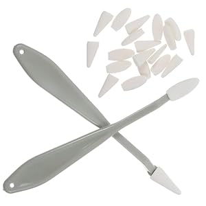 DECORNIJIA Skizzenwischstift Set mit Schwammspitzen