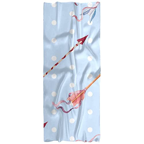 Bufanda ligera para mujer, primavera, otoño, invierno, chal, envolturas de acuarela, patrón de flechas de boda, Varios colores