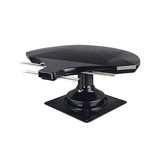 Winegard RZ-6035 Rayzar z1 RV TV Antenna (HD, Digital, 4K Ready, ATSC 3.0 Ready) - Black