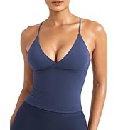 YEOREO Vinianna Women's Halter Impact Longline Strappy Top