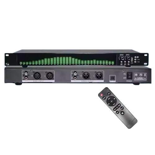 【Montaggio su rack 1U】 Questo equalizzatore combina prestazioni professionali e robustezza in un sottile chassis 1U per la massima portabilità. Le manopole sigillate contro la polvere garantiscono un funzionamento affidabile durante il tour o in studio