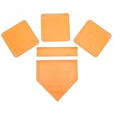 POPETPOP Baseball-Base Aus Robustem Rutschfestem Gummi Für Softball Teeball Und Kickball Wetterbeständig Langlebig Geeignet Für Schulen Jugendvereine Sportplätze Und Outdoor-Training