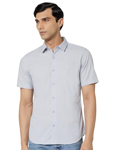 Image of United Colors of Benetton Men's Cotton Slim Fit Shirt