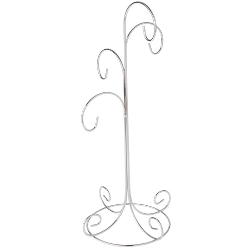 Bard's 4 Tiered Silver Ornament Stand, Tree, 14