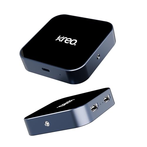 Image of Kreo Lynx Video Capture Card Full HD 1080p /60FPS, 4K@30FPS Input Support via HDMI, HDMI to USB 3.0, Ideal for Gaming, Streaming, Broadcasting, and Recording, Universally Compatible (Lynx Pro)