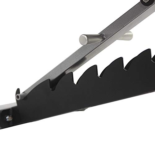 StrengthTech Fitness USA Made Adjustable Weight Bench | Fitness Gym Quality | Powder Coated Steel | Black