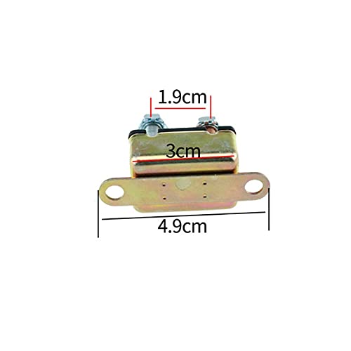 Disyuntor de 30/40/50 AMP con protector de sobrecorriente de batería dual para coche 12V 7
