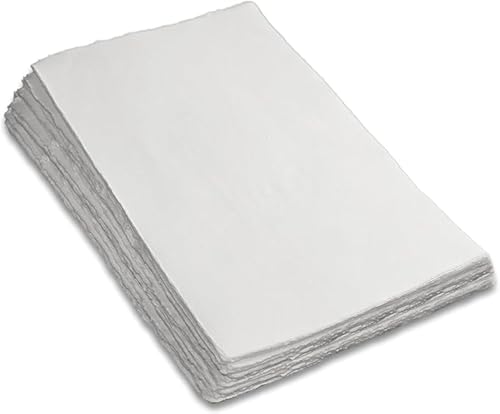 Papel Aquarela - Papel Aquarela Arte Mista - 150 GSM Grosso Deckle Edge Papel Artesanal Algodão Virg