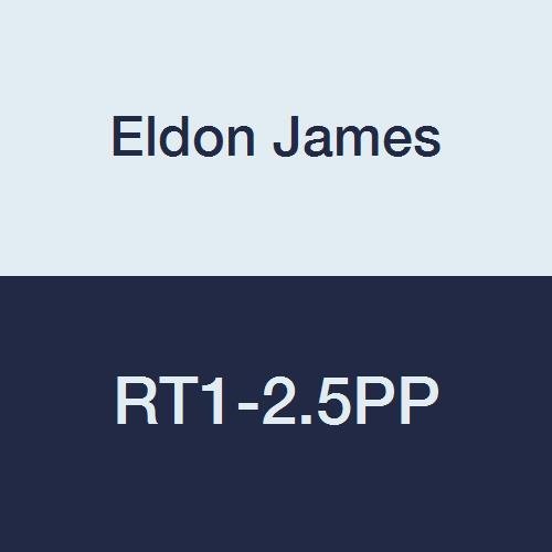 Eldon James RT1-2.5PP Polypropylene Reduction Tee, 1/16" x 5/32" Hose Barb (Pack of 10)