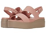 Crocs Brooklyn Low Wedge, Sandali Donna, Pale Blush Mushroom...