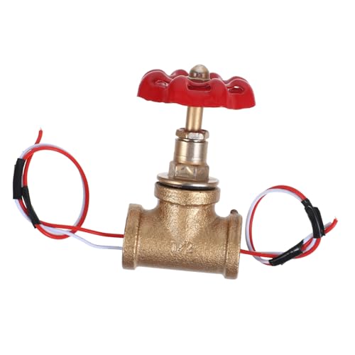 ETHZZLE Vintage Stop Valve Light Switch for Water Pipe Style Lamps Dual Side Wiring Easy Installation for Steampunk Decor Living Room Bedroom and Office