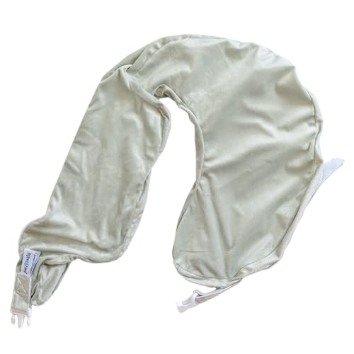 Image of My Brest Friend Super Deluxe Nursing Pillow Cover - Slipcovers for Baby - Adjustable Fit, Easy Care, Durable - Nursing Pillow Not Included (Platinum)