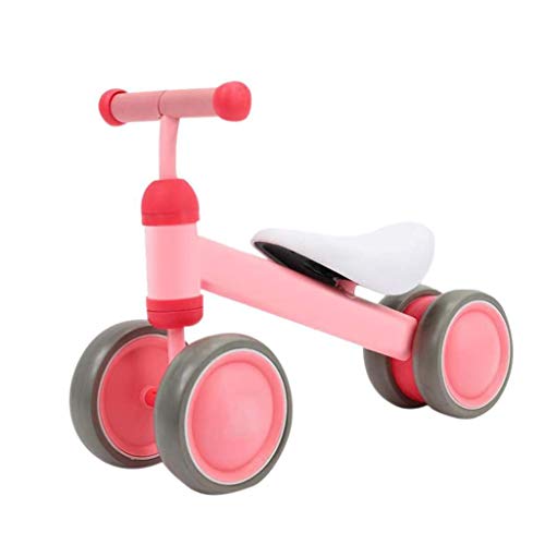WMNHHY 1-3 años, niños, niños, Cuatro Ruedas, Bicicleta de Equilibrio, Andador para bebés, Scooter sin Pedal, Equilibrio, Coche, Juguetes para bebés, Regalo