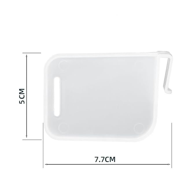 12 Pcs Fridge Divider Plastic Refrigerator Dividers Organizer Adjustable Snap-on Storage Refrigerator Tidy Organizer Refrigerator Tidy Organizer Home Kitchen Office Supplies(3 * 2.15in£©