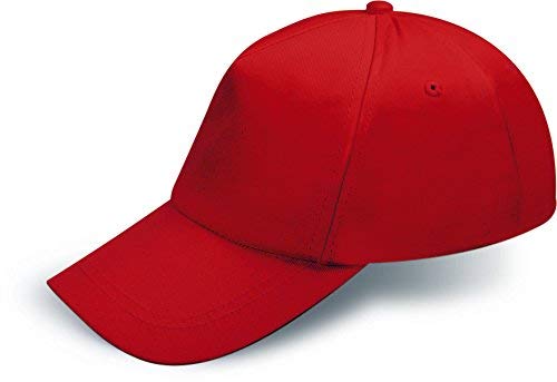 15x Cappellino da Bambino Colore Rosso (Rosso)