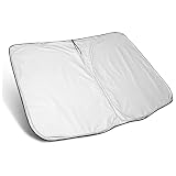 Voiture Pare Soleil Pare Brise Avant, pour BMW 1 Series 2 Series 3 Series E81 E82 F20 E87 E88 F46 Pliable Couverture Protection UV Solaire Accessoire Été Facile à Installe,B