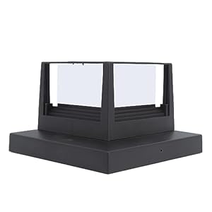 Outdoor Fence Post Cap Light voor Abs Garden Household voor Square voor Post Light voor Led Garden Light Post Lights