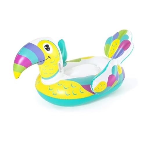 Trade Shop – Inflable En Forma De Tucano Cabalgable, 173 X 91 Cm, Para Niños Con Asas 41437 –