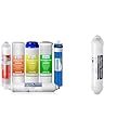 iSpring F6K75 Replacement Under-Sink Water Filters, 6-Stage Reverse Osmosis RO Water Filtration & FT15 5th Stage Inline Post Carbon Filter Replacement Cartridge, 1 Count (Pack of 1), White