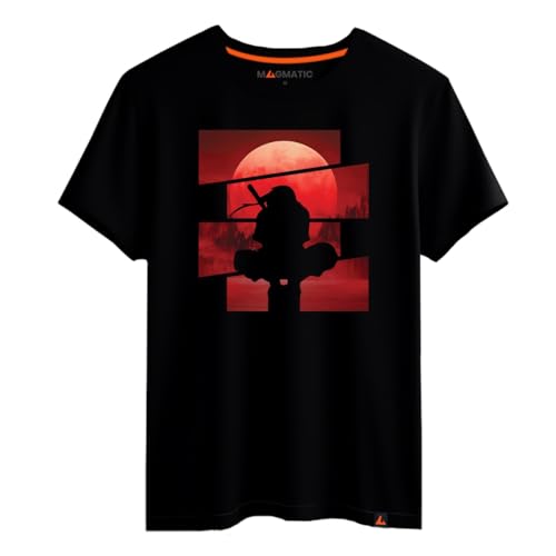 Magmatic - T Shirt ITA Chi Manga per Uomo Unisex Bambino, Maglietta Nera Premium 100% Cotone, Regalo Manga, Anime, Shonen, Regalo di Natale Uomo