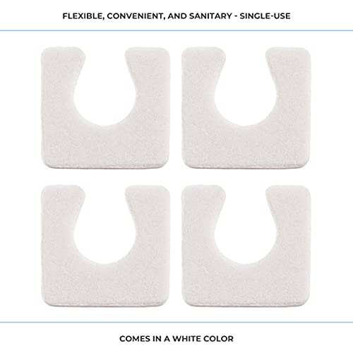 Image of ForPro Sole Toe Separators, White, Individual Toe Separators for Pedicures, 144-Count (Pack of 2)